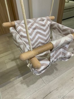 Detská hojdačka textilná Woody - 3