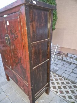 07 - Predám maľovanú skrinku – orientálny štýl - 3