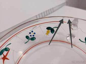 Staručká miska na cukor, cukríky a pod, po babičke, - 3