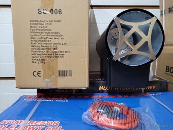 Plynovy ohrievač vzduchu 40/25kw s termostatom - 3