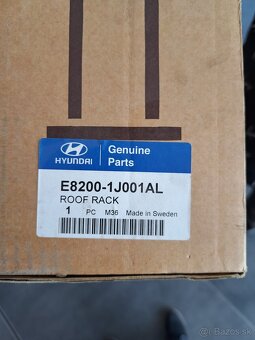 Predám strešný nosič na Hyundai i20 - 3