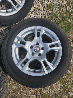 Hlinikové disky 5x100 R15 - 3