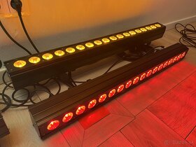 LED Bar 18x18W RGBWA UV 4ks Nepoužité, nové - 3