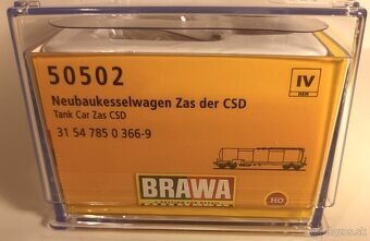 Cisternový vagón Brawa Zas ČSD H0 - 3