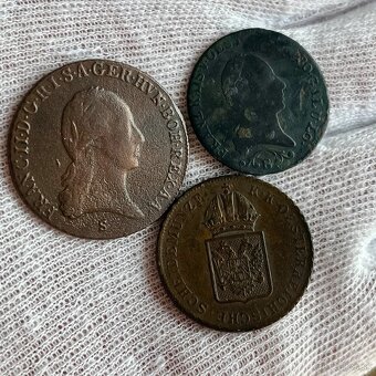 Medené mince Františka II. - 3