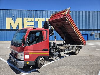 Mitsubishi Fuso Canter 3 stranny sklápač s HR Hiab - 3