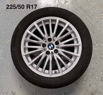🛞 Originál BMW alu disky 5x112 R17 + Hankook 225/50 R17 - 3