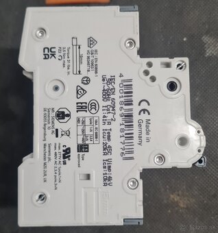 Predam ističe SIEMENS B16 3P + Pomocné kontakty - 3