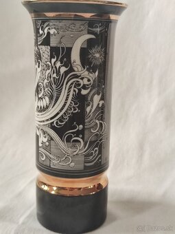 Váza Hollóháza Maďarsko - elegantní kousek - 3