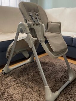 Detská stolička Kinderkraft YUMMY grey - 3