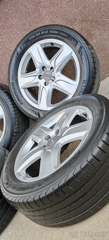 ALU Audi 5x112 a letné Kumho 235/55 R18 - 3