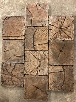 Dlažba imitacia dreva 225x225x40mm - 3