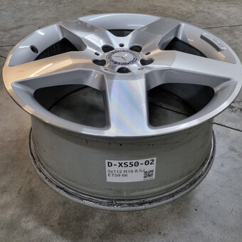 Hliníkové Mercedes disky 5x112 R19 8,5J ET59 - 3