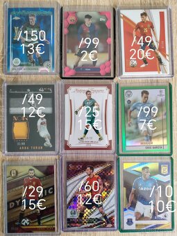 Limitované futbalové karty - 3