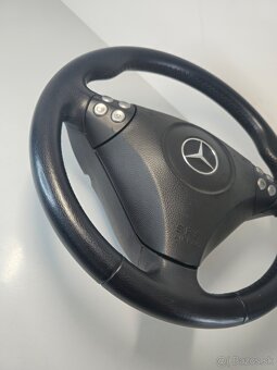 Mercedes-benz w203 kožený volant - 3