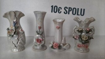 Porcelánové sošky a vázičky - 3