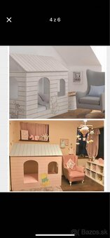 Detská posteľ, domček - 3