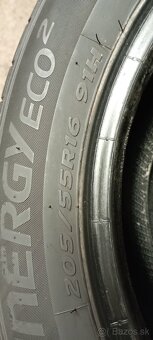 Predám letné pneumatiky 205/55 R16 - 3