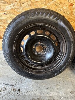 Disky 5x108, zimné pneu 205/60 r16 - 3