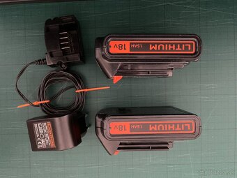 PREDANÉ: BATÉRIA BLACK & DECKER + NABÍJAČKA - 3