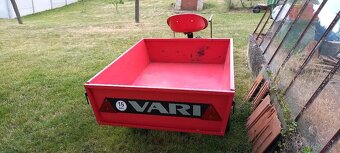 Malotraktor Vari XP200A s vleckou - 3