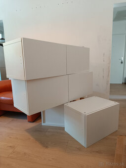 IKEA biele policové diely/skrinky BESTÅ - 3