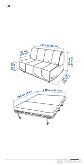 Rozkladací gauč IKEA Licksele Lovas - 3