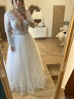Predám Svadobné šaty - 3