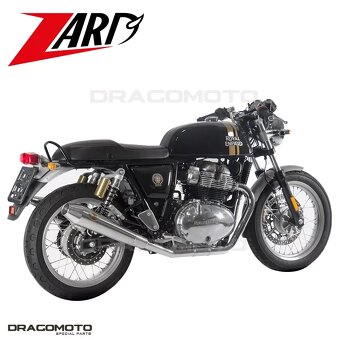 Royal Enfield koncovka výfuku ZARD IXON RACE dvojitá INT GT - 3