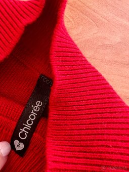 Červený pulóver, Chicorée, S - 3