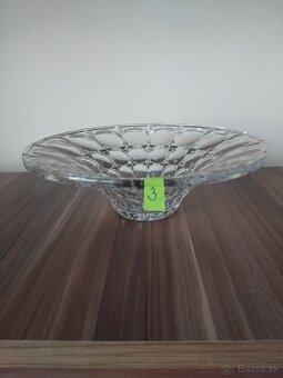 Na predaj hutné sklo a brúsené misy - 3