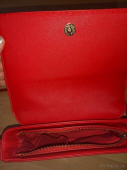 Krásna NOVÁ červená kabelka - 3
