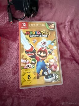 Nintendo Switch + príslušenstvo + hra + 256GB karta - 3