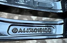 Originálny disk 19" Mercedes V W447 - 3