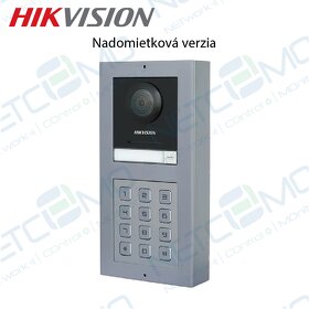 Modulárny set videovrátnika Hikvision s klávesnicou - 3