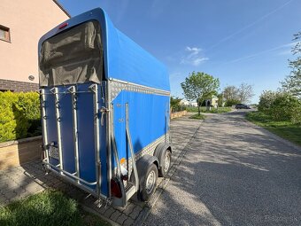 NOVA CENA (2900eur) Konský príves Cheval DEBON pre dva kone - 3