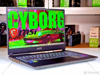 Nový herný notebook MSI CYBORG | RTX 4060 | i5-13420 | DDR5 - 3