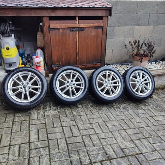 Predám hliníkové disky 5x112r16 borbet VW - 3