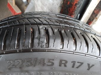 2x letné pneumatiky 225/45 r17 - 3