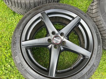 Alu disky 5x108 R18, zimné pneumatiky 235/45 R18, Peugeot - 3