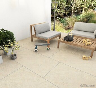 Výhodne 2 cm hrubá veľkoformátová dlažba na terče 120x60x2cm - 3