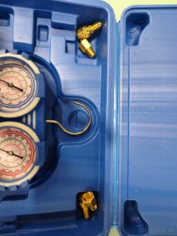 Sada manometrov určená pre klimatizačné a chladiace systémy. - 3