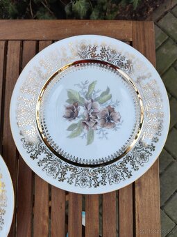 Starý porcelánový tanier - 3