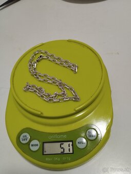 Predám striebornú retiazku - 3