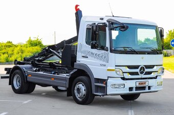 MERCEDES ATEGO 1218 NOVÝ HÁKOVÝ NOSIČ KONTAJNEROV EURO5 - 3