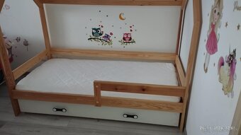 Domčeková posteľ 160x80 + rošt + matrac - 3