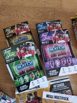 Fotbalové kartičky Match Attax 2024-25 MEGA SET - 3