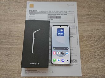 Samsung Galaxy S25 256GB, phantom silver, v zaruke - 3