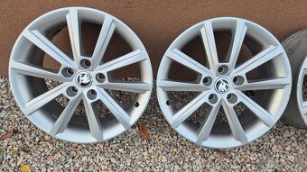 Predam originálne kolesa Škoda 5x112 r17 - 3