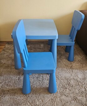 Detský stôl s 2 stoličkami Ikea - 3